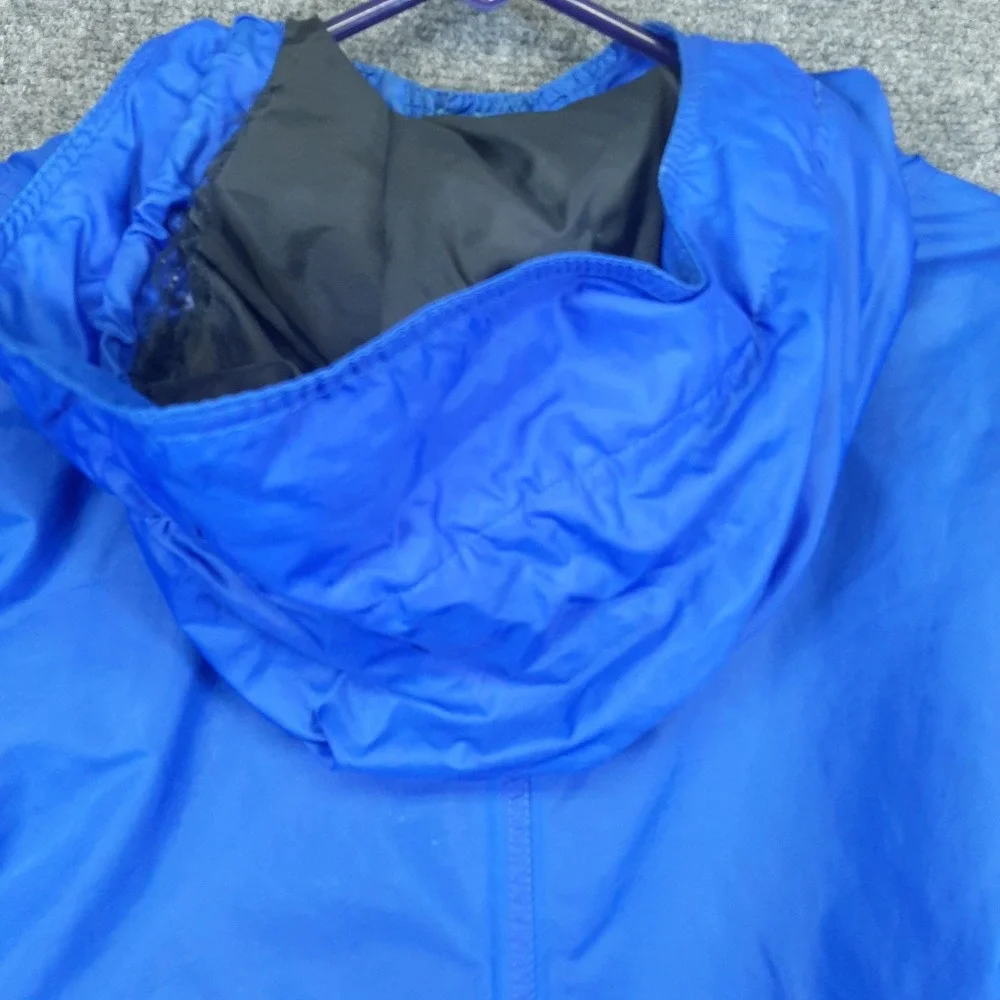 Helly Hansen Vintage Windbreaker Jacket S Blue Mens Gorpcore Hooded Coat